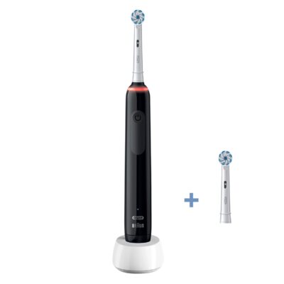 מברשת שיניים חשמלית Oral-B PRO 3 סדרה 3000 עם חיישן לחץ שיטת 3D