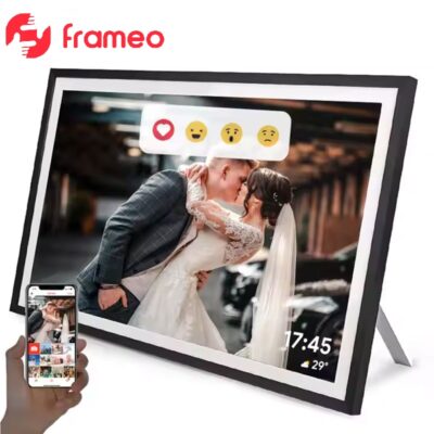 מסגרת דיגיטלית לתמונות מסך מגע 15.6 אינץ רזולוציה WiFi 1920X1080