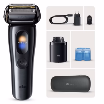 מכונת גילוח בראון דור החדש Braun NEVO 11015C