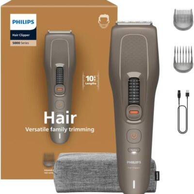 מכונת תספורת Philips Series 5000 HC5722/15 – עוצמה, דיוק ותוצאות מושלמות