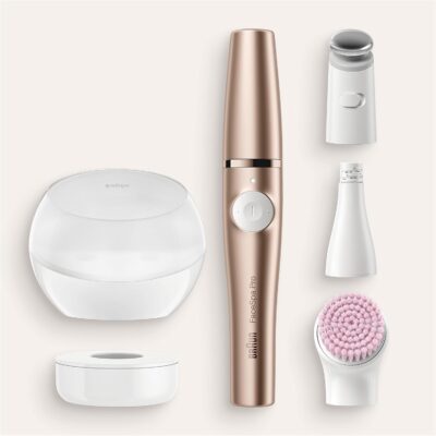 מכשיר להסרת שיער פנים נטען Braun Face Epilator Facespa Pro 921